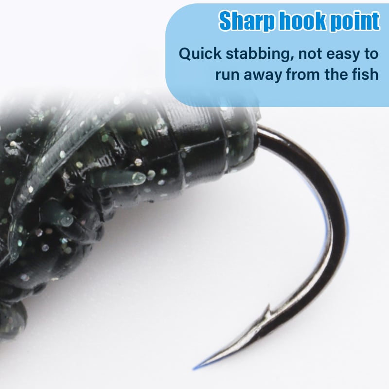 🔥Hot sale during fishing season🔥 - Simulated Flies Fishing Attractor Bait Hook