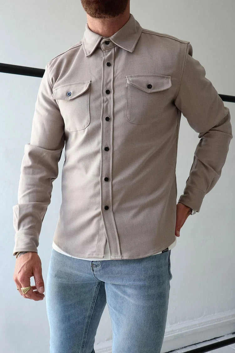 Button Down Shirt Jacket (Buy 2 Free Shipping) mysite