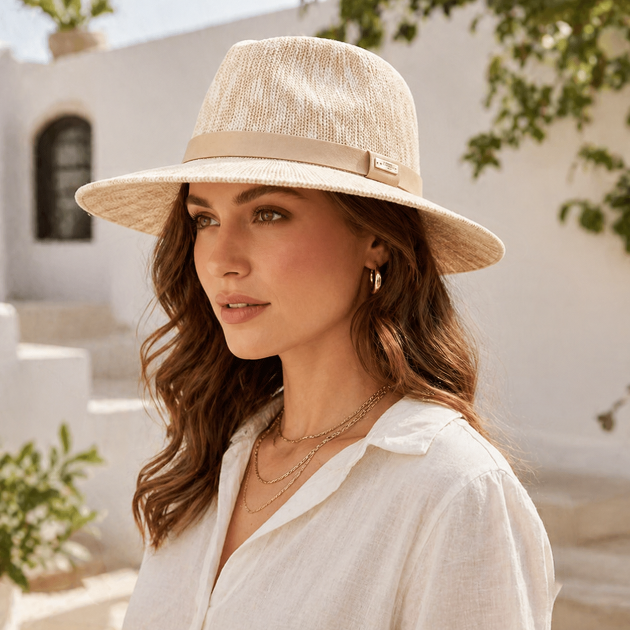 ✨👒Packable Hat—🏖️Packable design—No suitcase spac