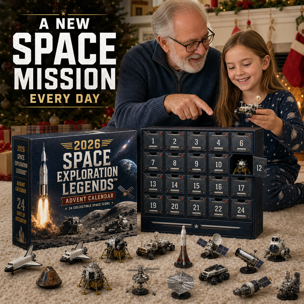 ✈2026 Space Exploration Legends Advent Calendar