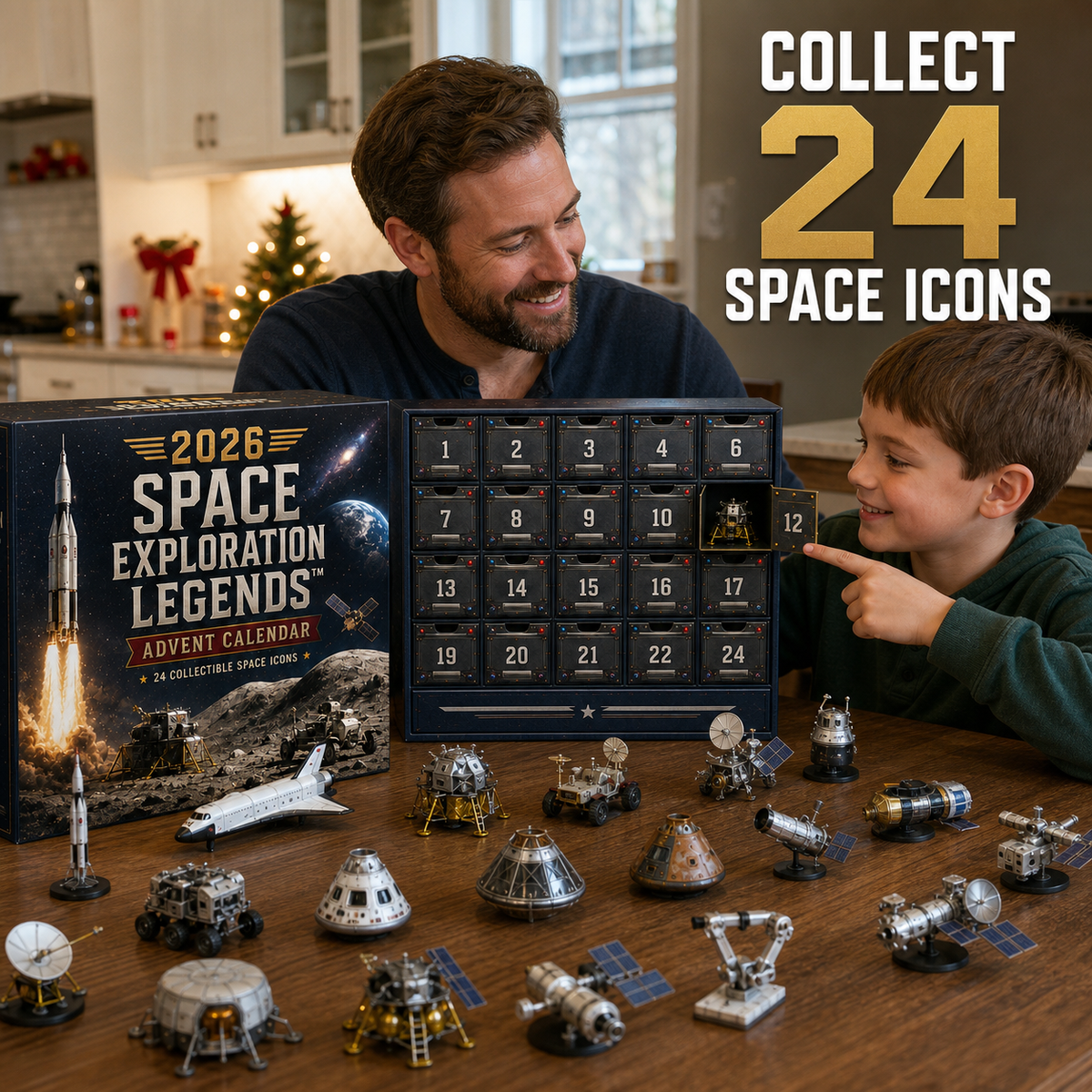 ✈2026 Space Exploration Legends Advent Calendar