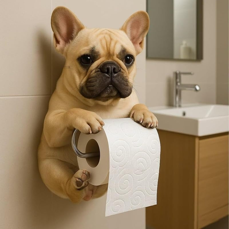 New Arrival 🧻 Wall-Mounted Pet Toilet Paper Holder 🐾