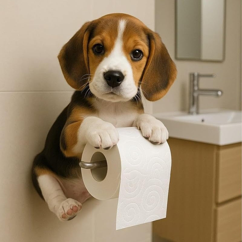 New Arrival 🧻 Wall-Mounted Pet Toilet Paper Holder 🐾