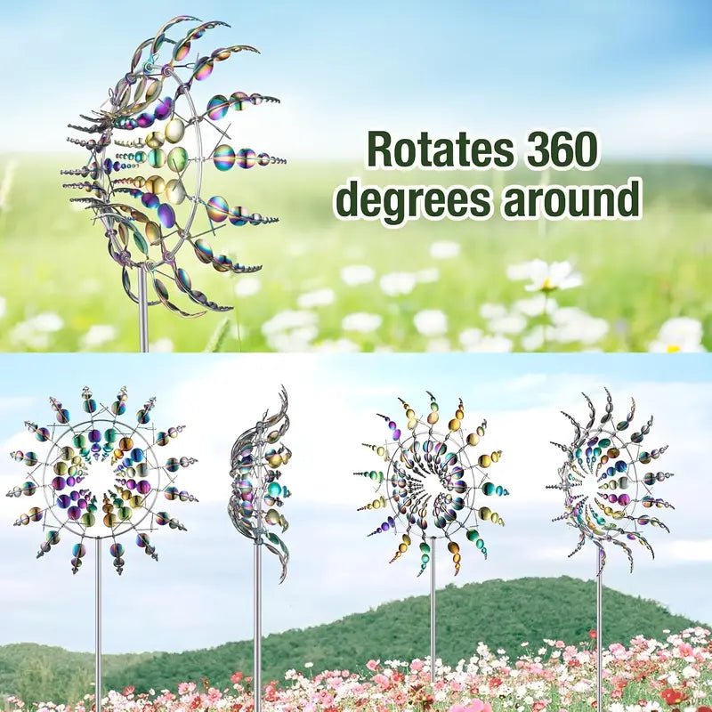 Wind Spinner - Magic Metal Kinetic Sculpture