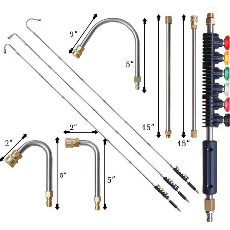 4000 PSI Telescoping High Pressure Washer Wand Set