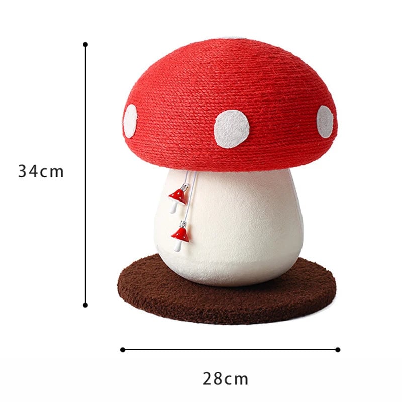 🔥 Hot sale 🔥Mushroom Cat Scratcher&Buy two and get free shipping!