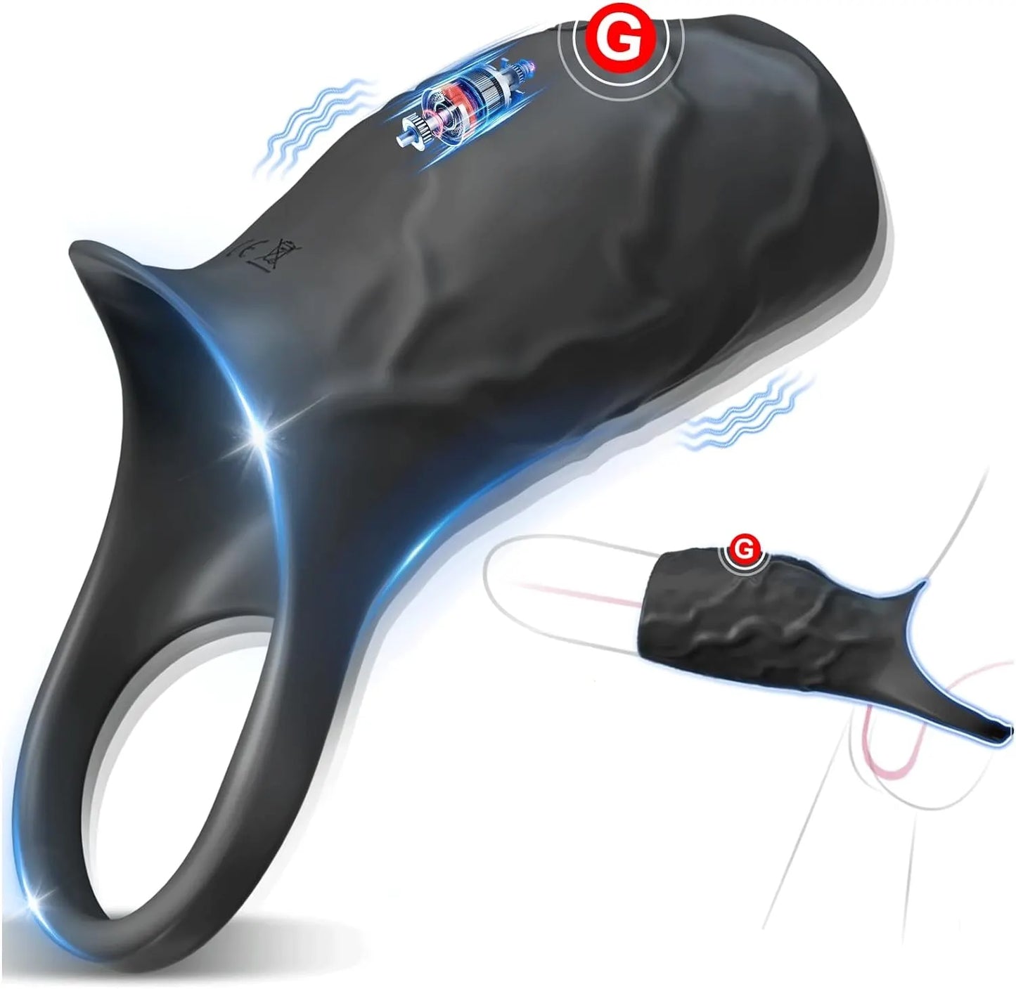 💥Supreme series for couples launched in 2026- 👑Vibrating Penis Armor-TooShy