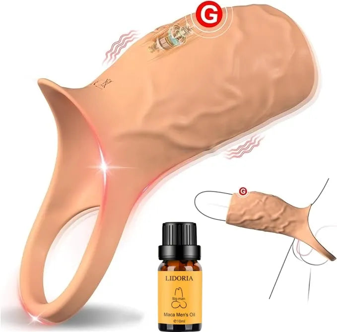 💥Supreme series for couples launched in 2026- 👑Vibrating Penis Armor-TooShy