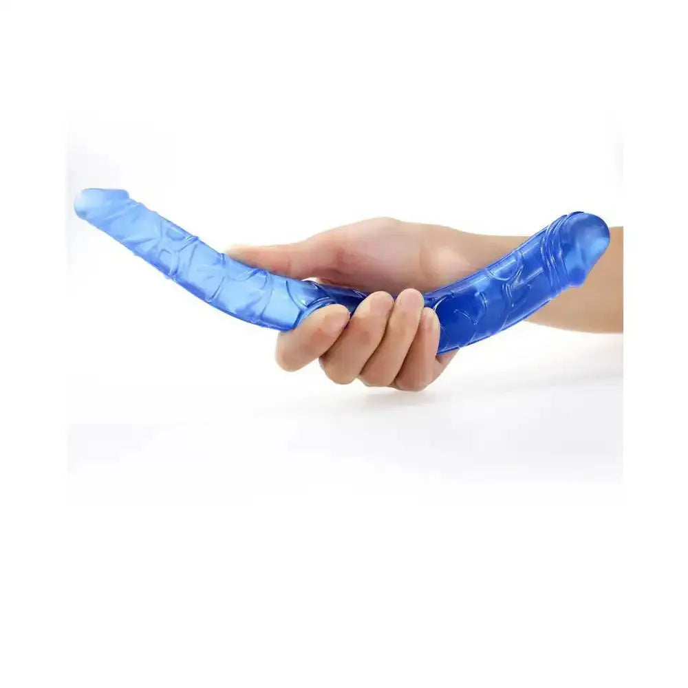 Realistic Double Headed Massager for Women – Flexible Dual-End Wellness Accessory