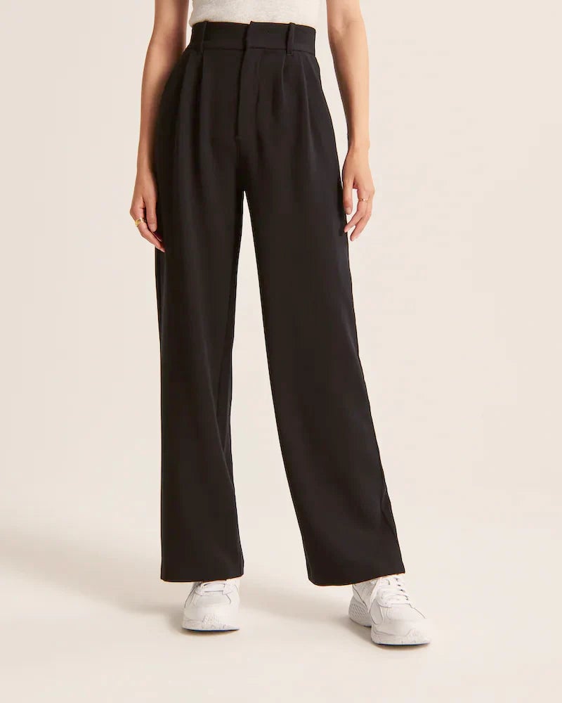 Wide-Leg Tailored Pants - Buy two and get free shipping!