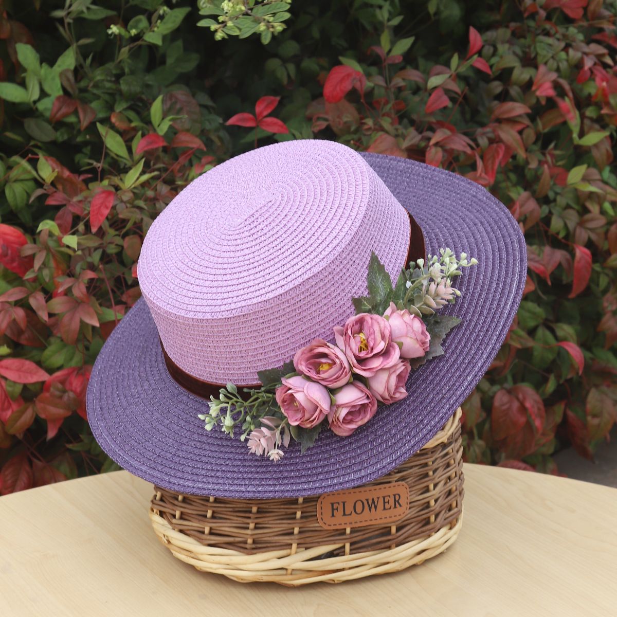 Handmade Woven Flower Straw Hat💥Buy 2 Get 10% OFF