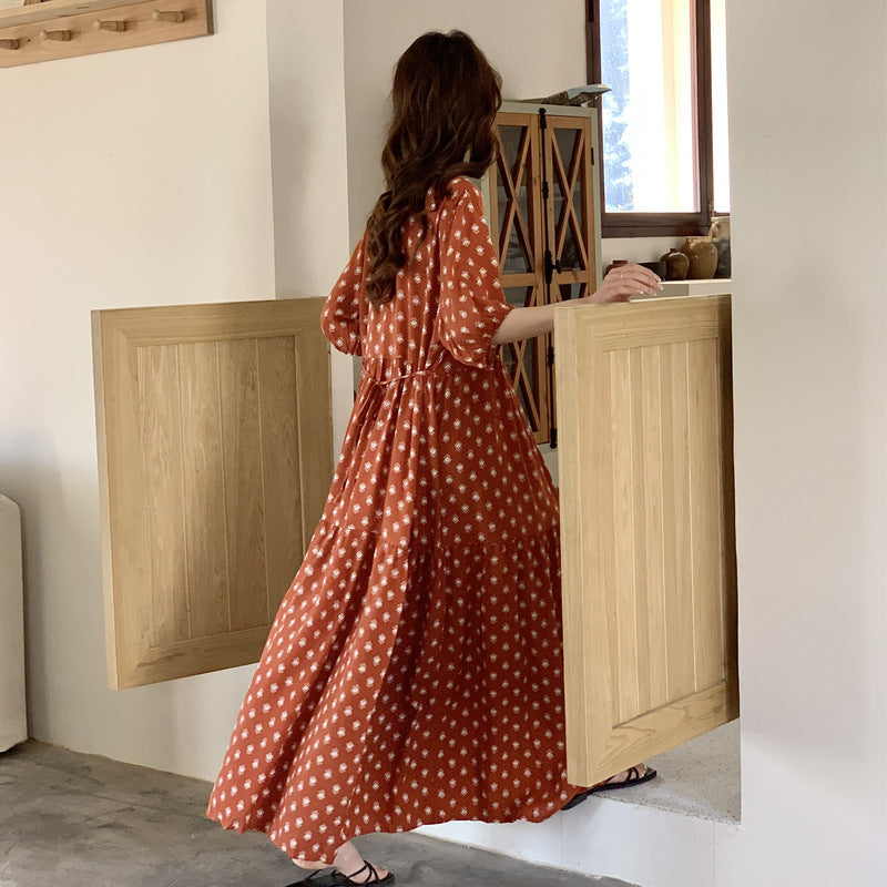 💃Only $35.99💃Women's V-neck Bohemian dress