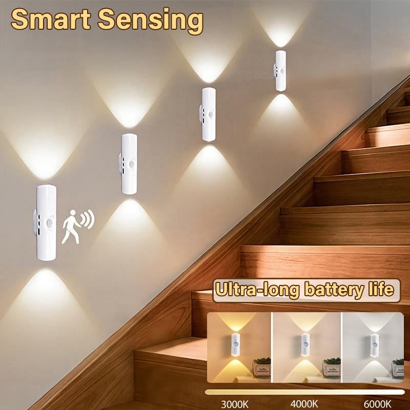 🔥Christmas Sale - Rechargeable Smart LED Motion Sensor Ambient Light ...