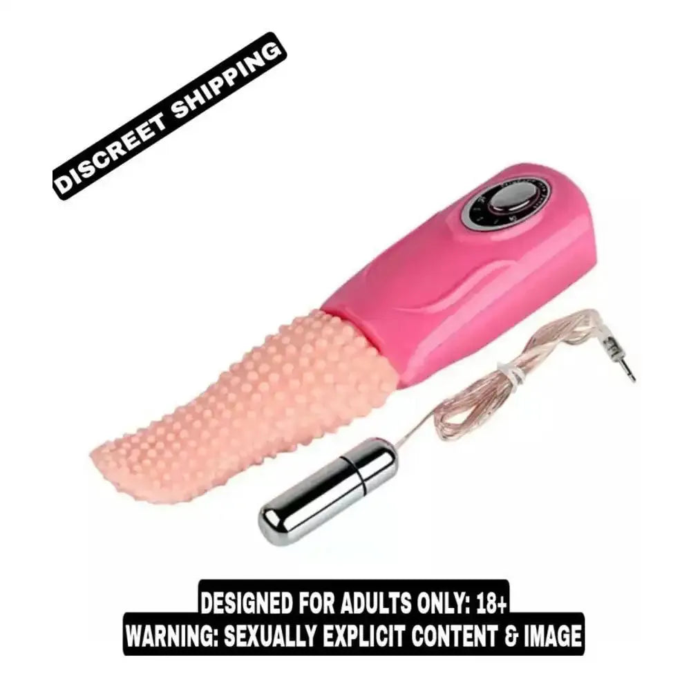 Multi-Speed Tongue Style Vibrating Massager – Textured Personal Wellness Device