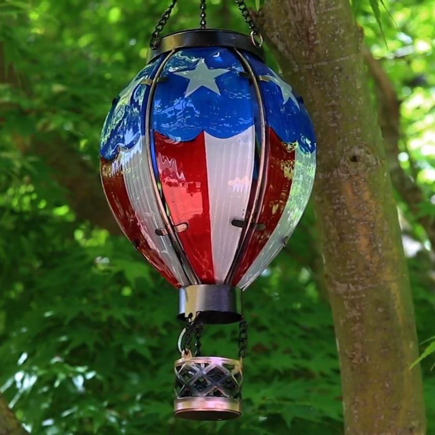 Hot Air Balloon Solar Lantern mysite