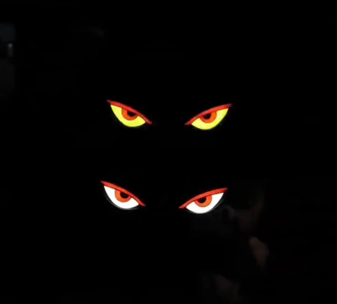 Solar Demon Eye LED Car Window Light - Buy 1 Get 1 Free!