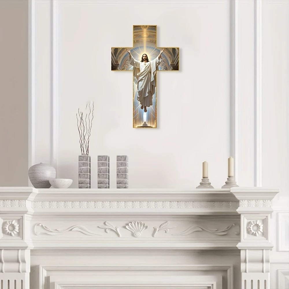❤️Vintage Wooden Jesus Christ Wall Cross✝️