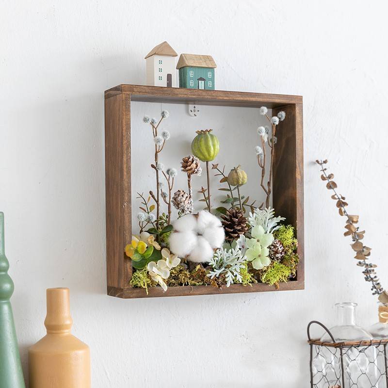 French Moss Wall Hanging Plant Decoration