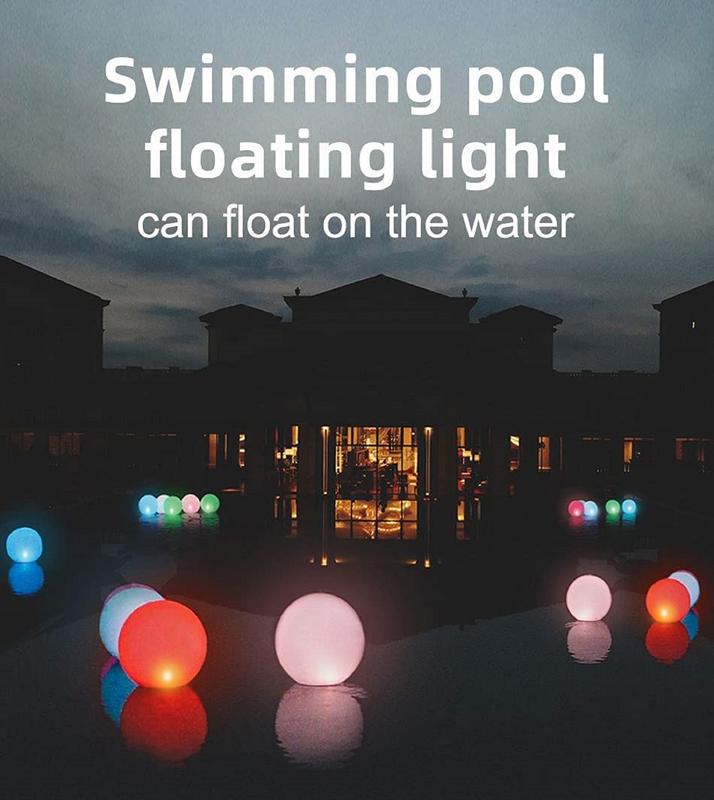 Pool Decoration🎉LED Light 16 Colors Luminous Beach Ball mysite