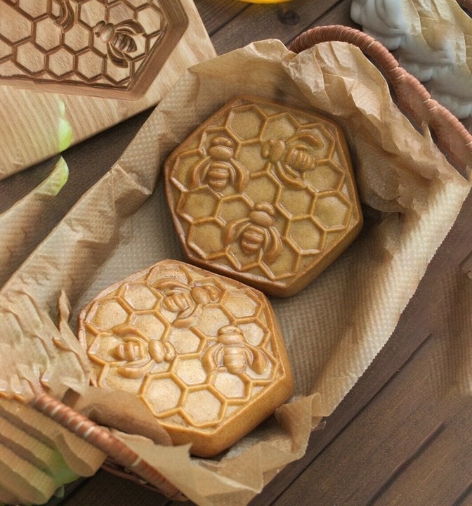 (🎁Last day limited sale - 49% off🎁)Wood patterned Cookie cutter - Embossing Mold For Cookies