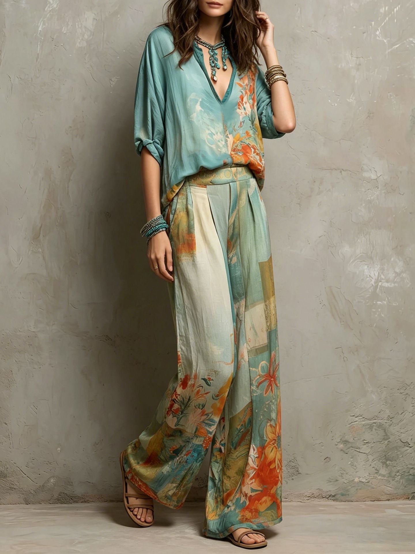 The Chiara Wide-Leg Set