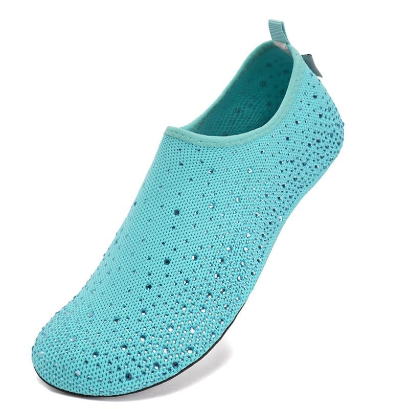 ❄️Summer Sale: $19.99❄️ - Women's Rhinestone Barefoot Adventure Shoes