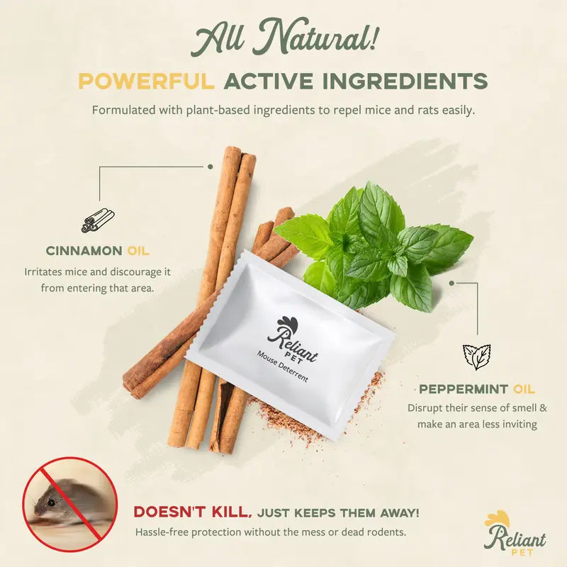 Pet Mouse Repellent Pouches