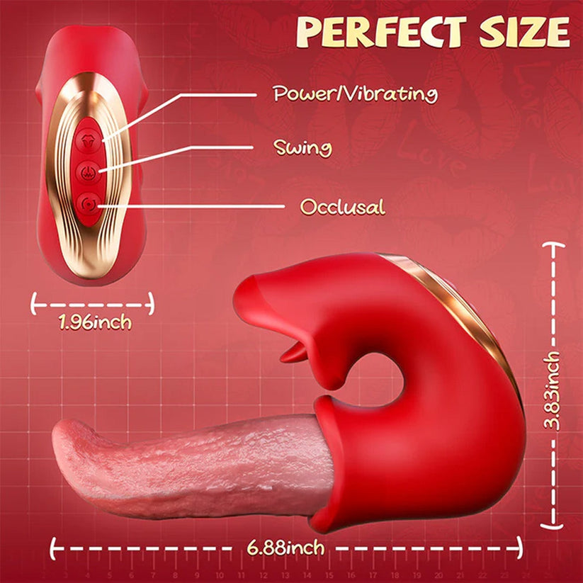 2026 Upgraded 3-in-1 Rose Toy – Automatic Thrusting G-Spot Vibrator & Air-Pulse Clit Sucker, Waterproof Liquid Silicone with Smart Heating🗽
