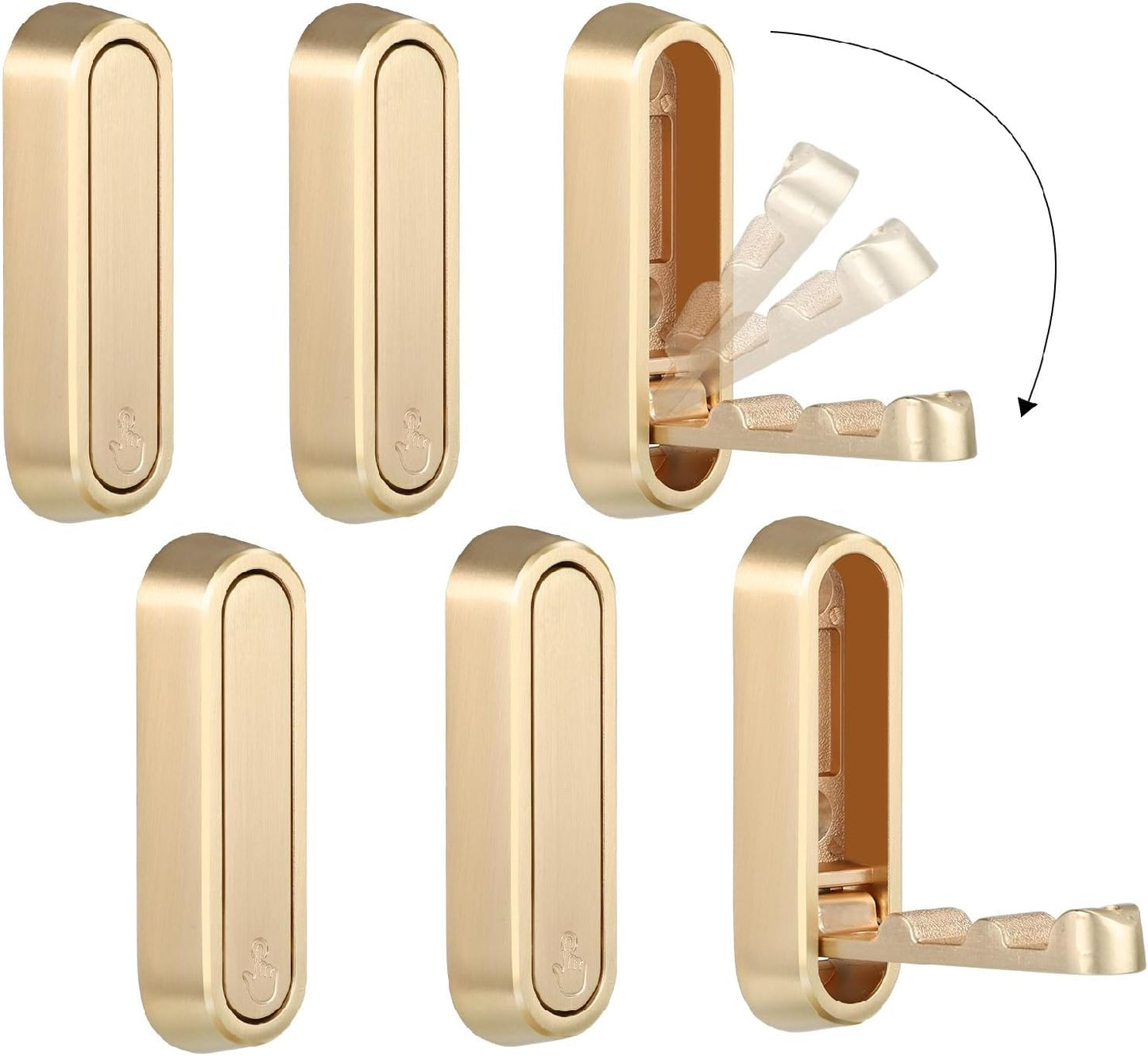 Foldable Heavy-Duty Wall Hooks