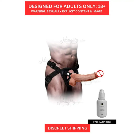 Strap On Wearable Sleeve for Men & Couples – Adjustable Harness Personal Wellness Accessory