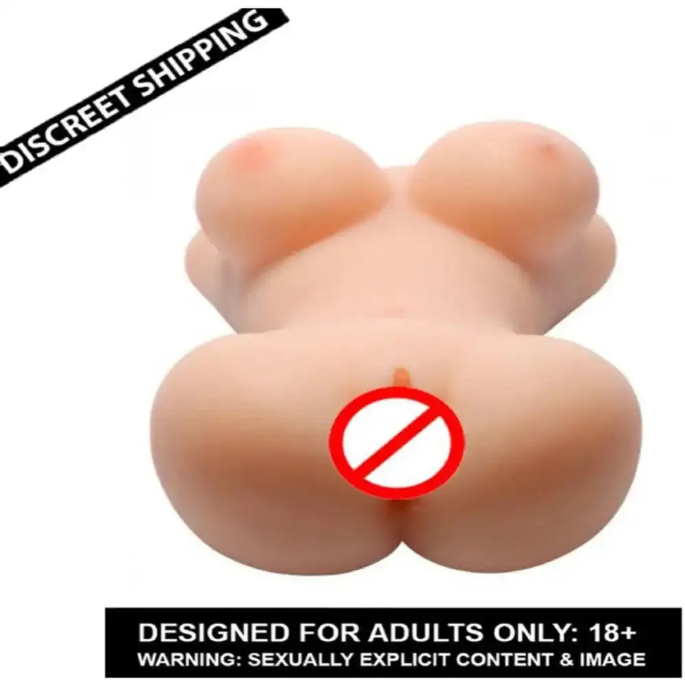 Men's Silicone Doll Toy Massager – Soft Touch Reusable Personal Wellness Sleeve