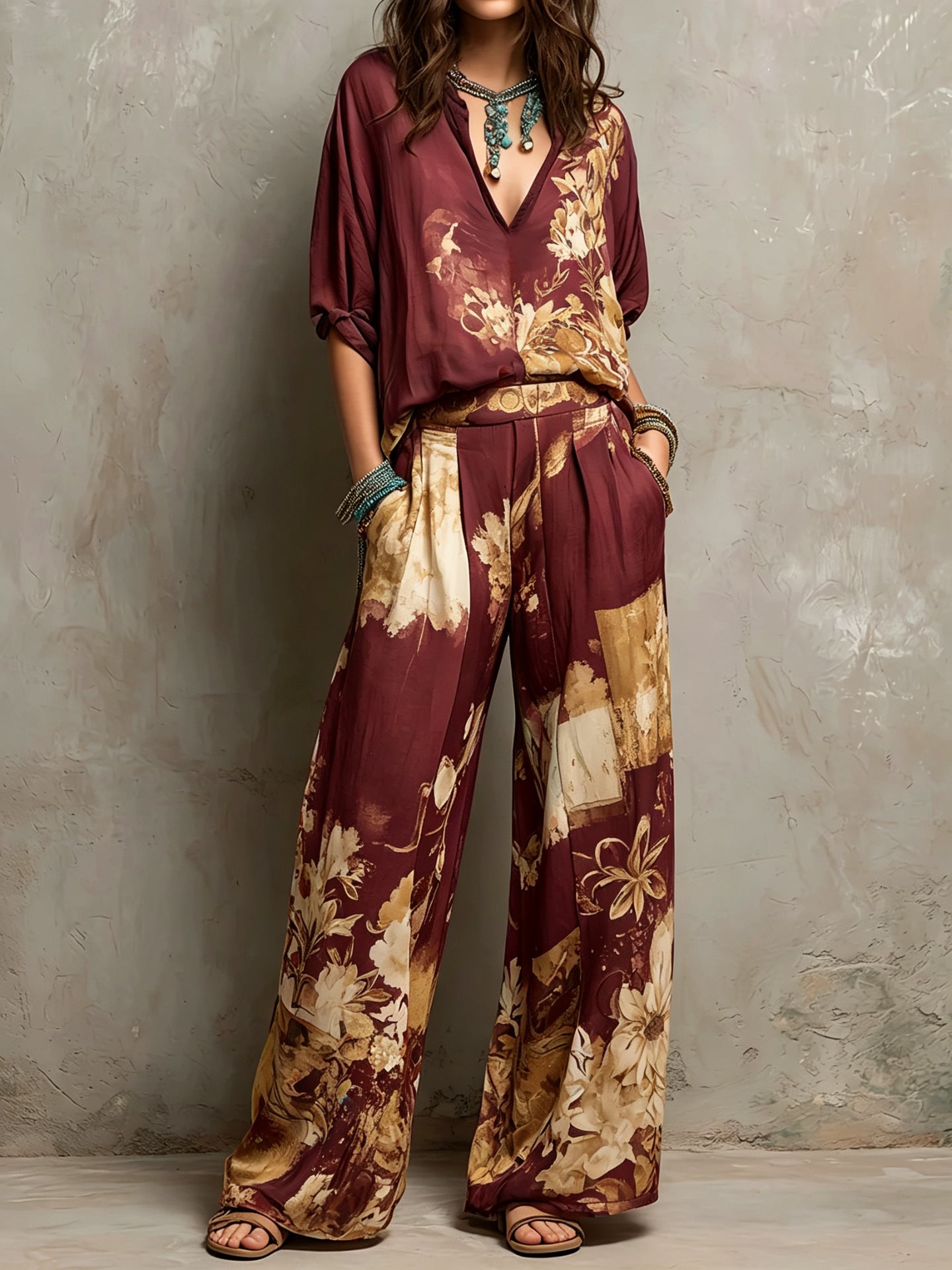 The Chiara Wide-Leg Set