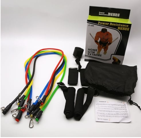 11 Piece Stackable Resistance Bands