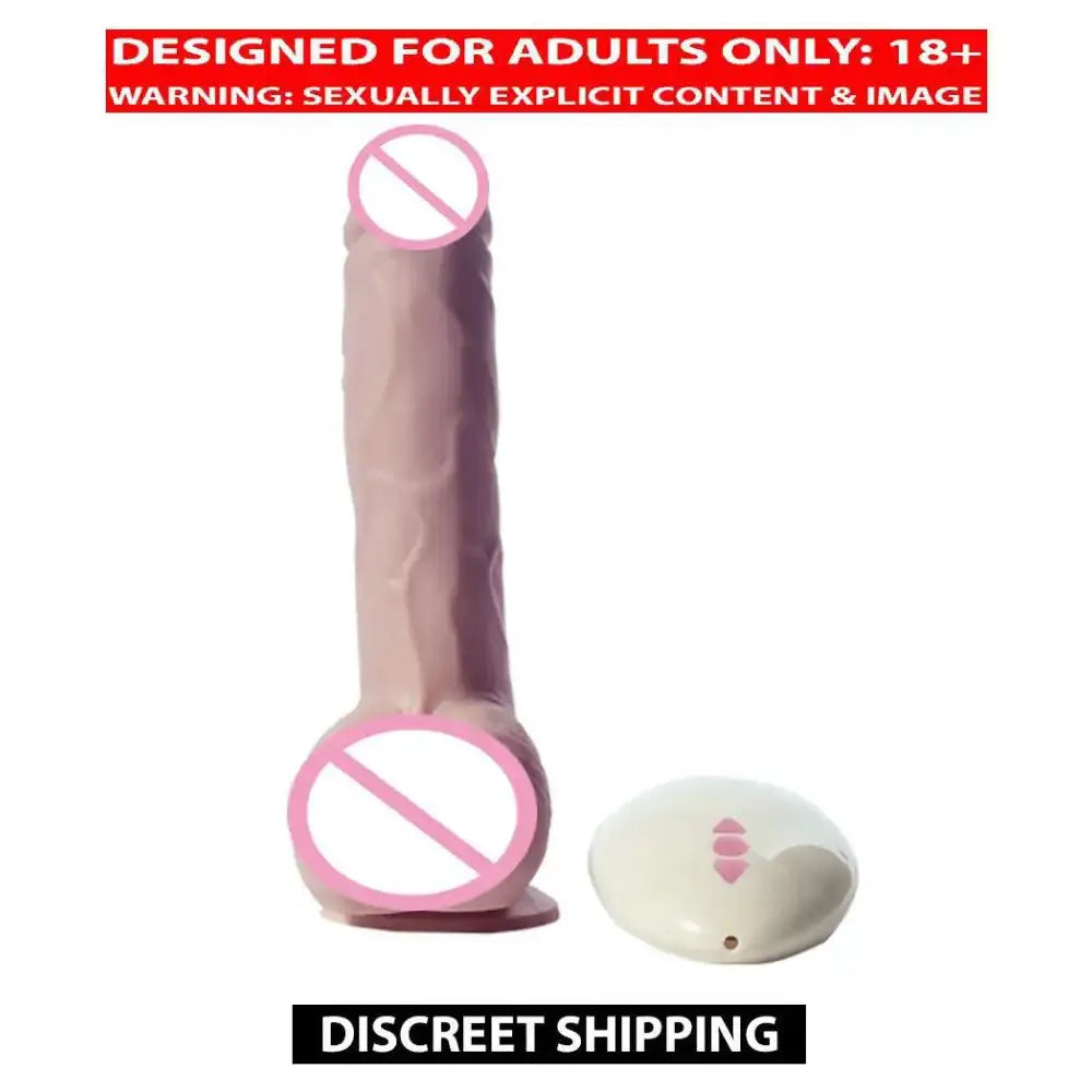 Realistic Vibrating Relaxation Massager for Women – Wireless Remote Controlled Wellness Device