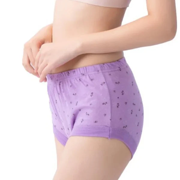 🔥 New High-Waist Ladies Cotton Panties Plus Sizes