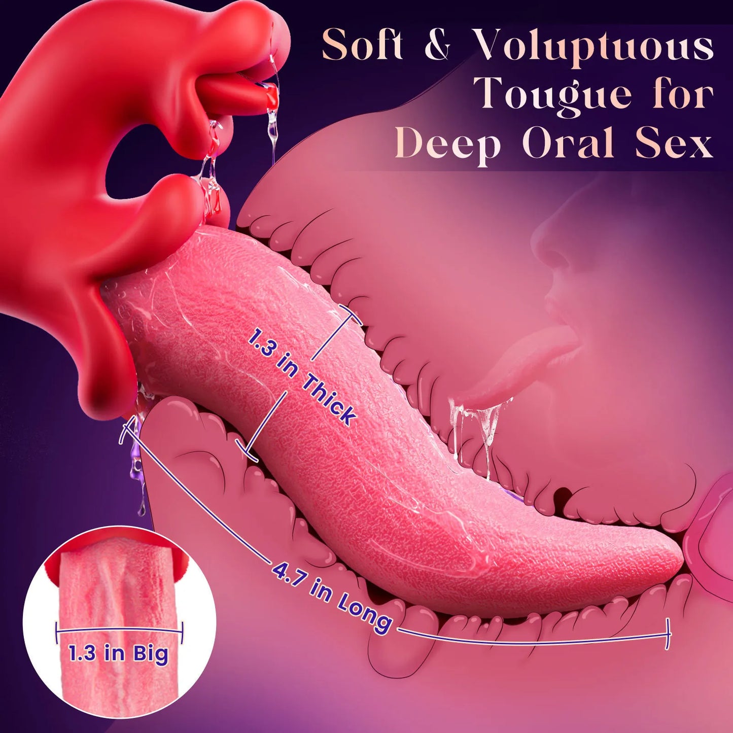 2026 Upgraded 3-in-1 Rose Toy – Automatic Thrusting G-Spot Vibrator & Air-Pulse Clit Sucker, Waterproof Liquid Silicone with Smart Heating🗽