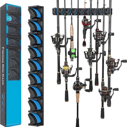 ✨LAST DAY ONLY 49% OFF🔥Wall Mounted Fishing Rod Rack