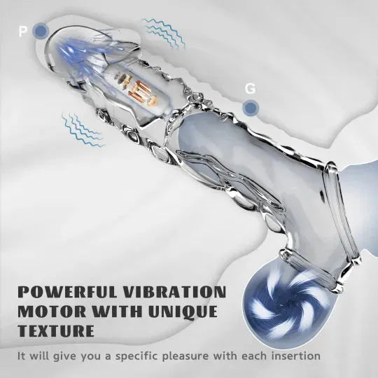 Reusable Penis Extension Vibrator – Makes You Longer, Harder & Unstoppable 😍