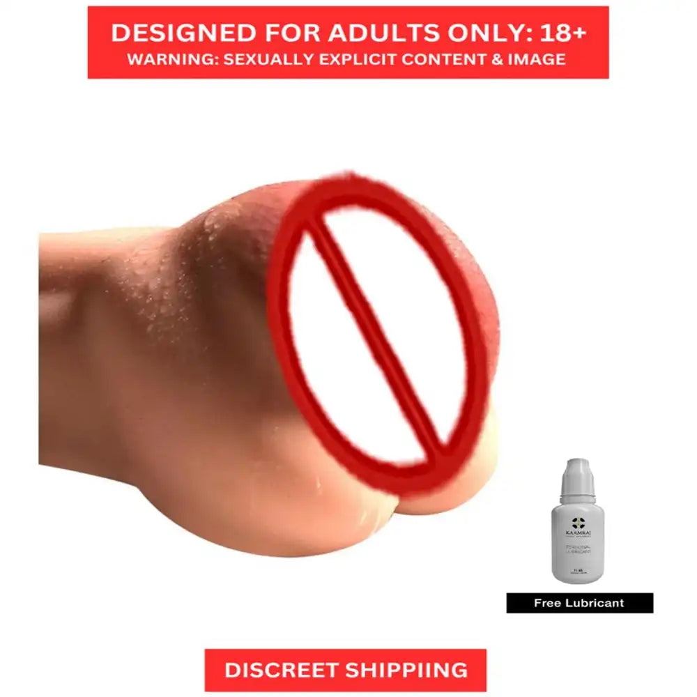 3D Mini Realistic Pocket Massager for Men – Life-Like Soft Touch Personal Wellness Sleeve