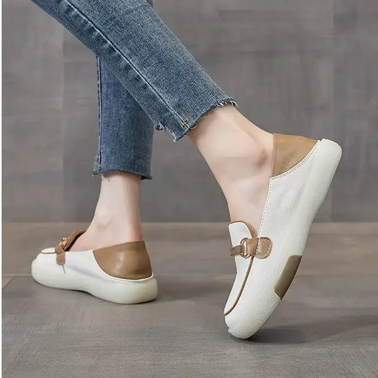 Women's Italian Leather Soft Sole Walking Shoes - Buy two pairs and get free shipping! mysite