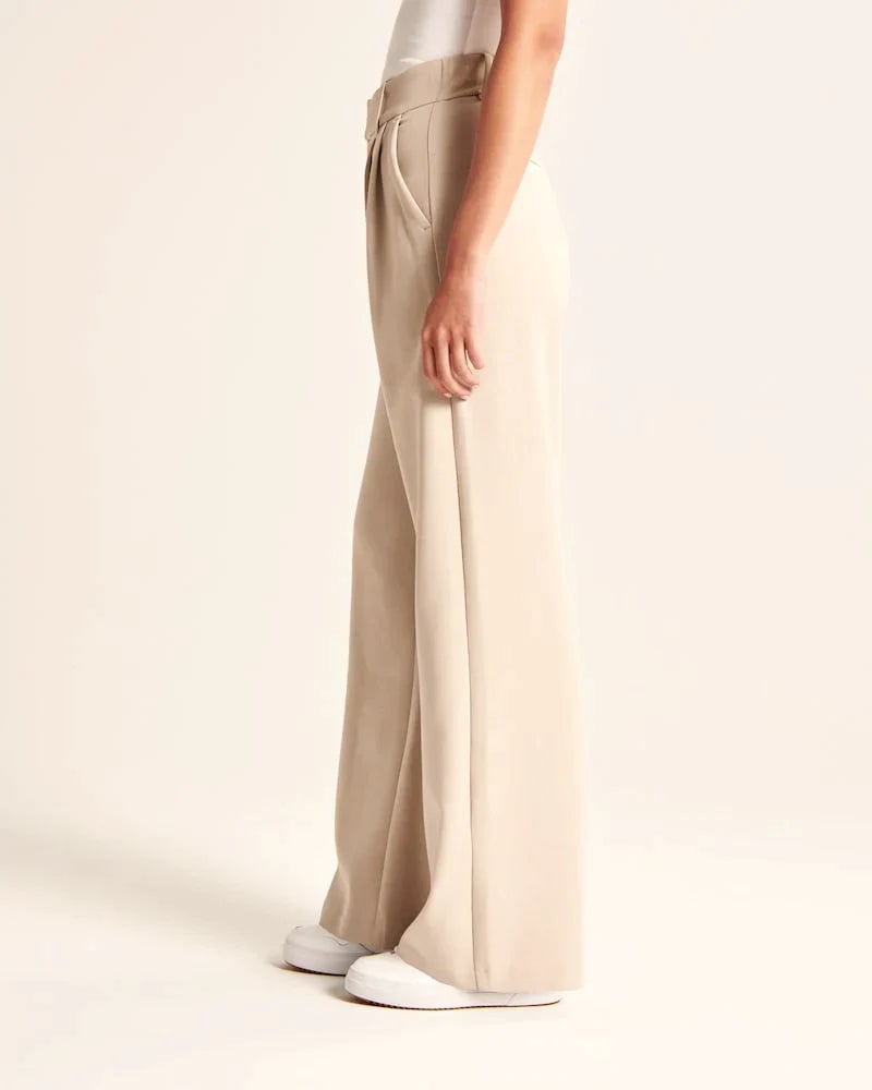 Wide-Leg Tailored Pants - Buy two and get free shipping! mysite