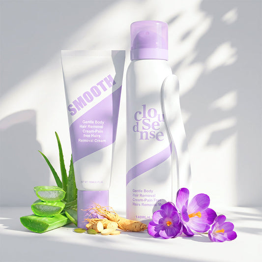 Gentle & Painless Hair Removal Cream Duo for Sensitive Skin