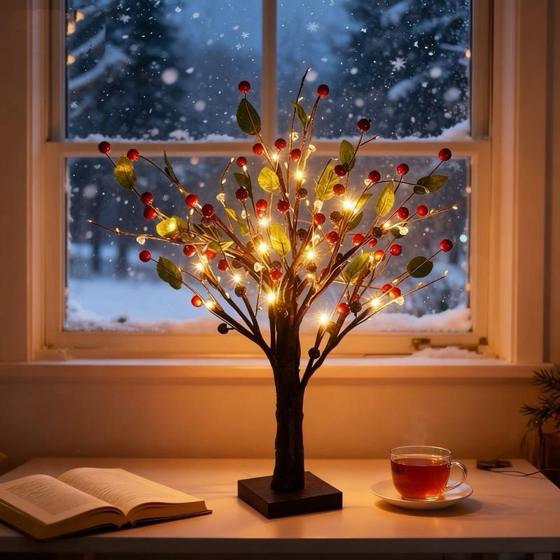 Red Fruit Tree LED Lights product image 4