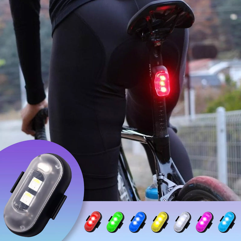 Universal colorful flashing warning light for drones, cars, motorcycles and bicycles Remote Control Strobe Light