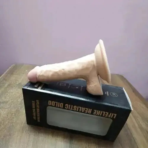 Suction Base Realistic Silicone Massager for Women – Flexible Personal Wellness Massager