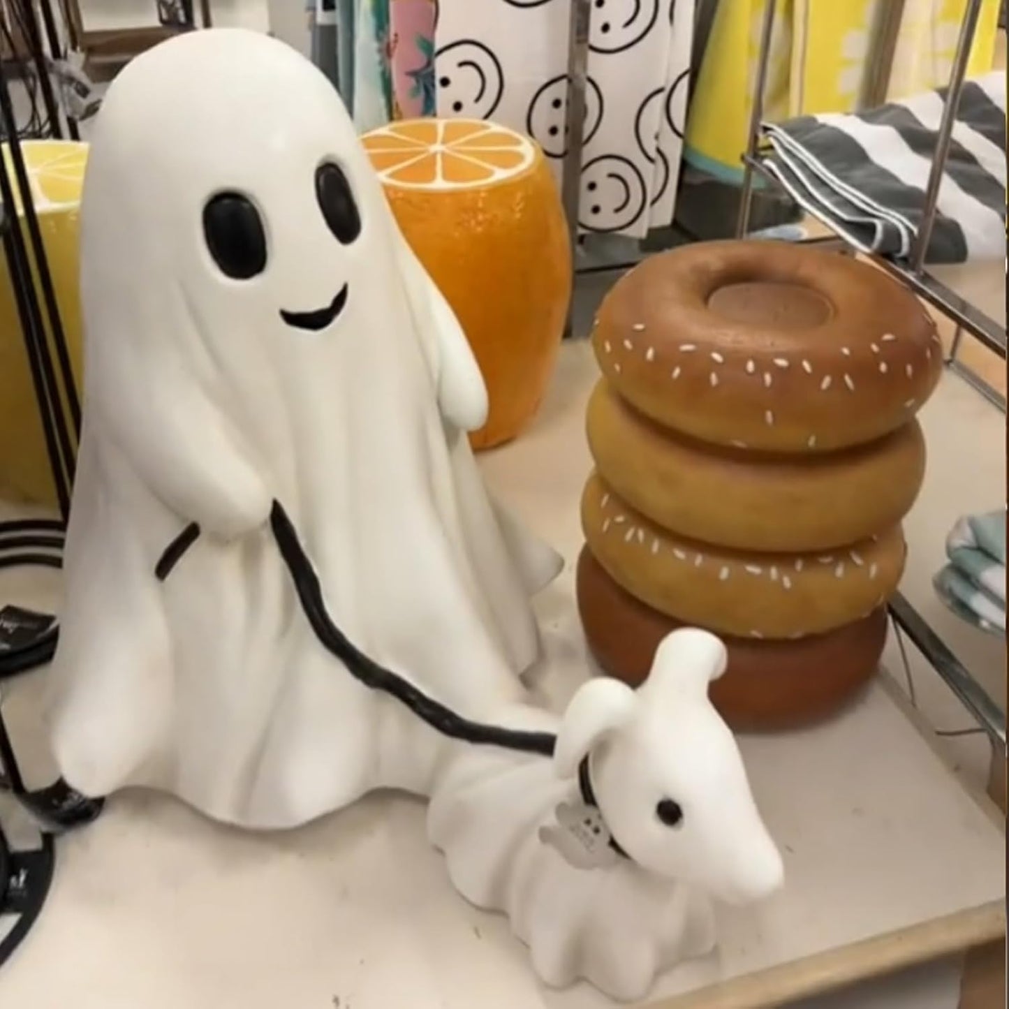 ✨2024 Ghost Walking Dog Statue 👻🔥BUY 2 Free Shipping