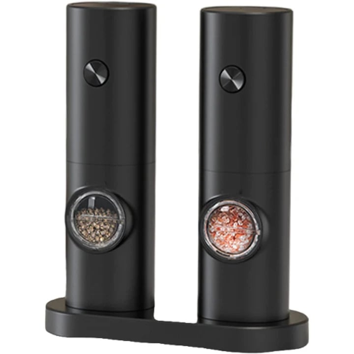 🌲Early Christmas Sale 49% off🌲Electric Grinder Set (2 pcs) - Electric Salt and Pepper Grinder with Adjustable Coarseness