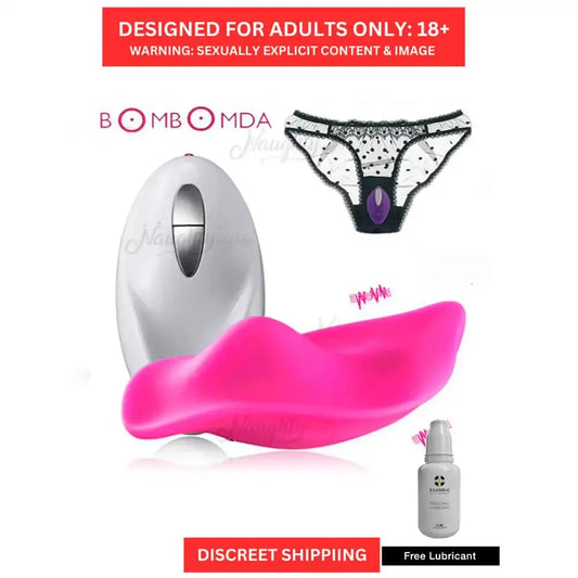 Women's Wearable Wireless Vibrating Massager – Remote Controlled Wellness Accessory