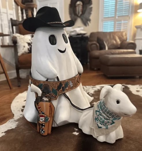 ✨2024 Ghost Walking Dog Statue 👻🔥BUY 2 Free Shipping