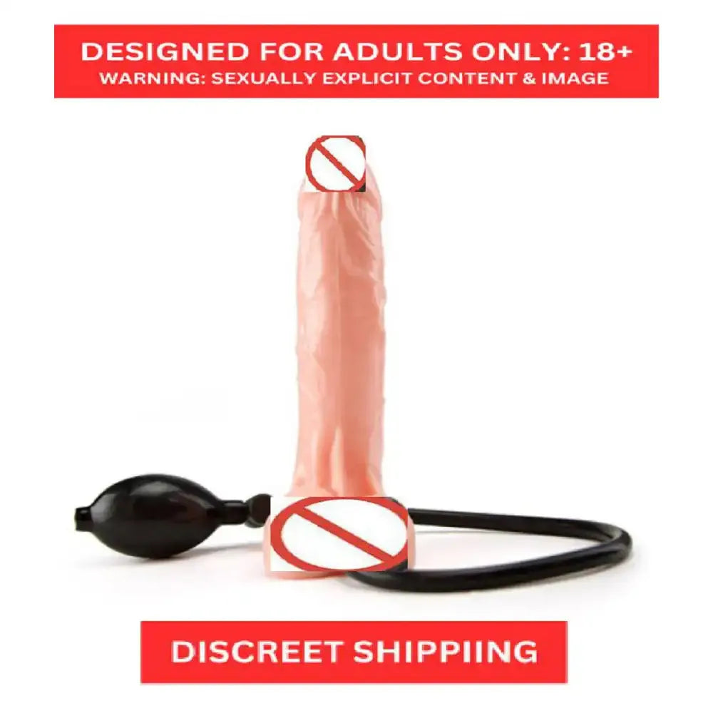 Inflatable Suction Cup Wellness Massager for Women – Adjustable Air Pump Personal Wellness Accessory